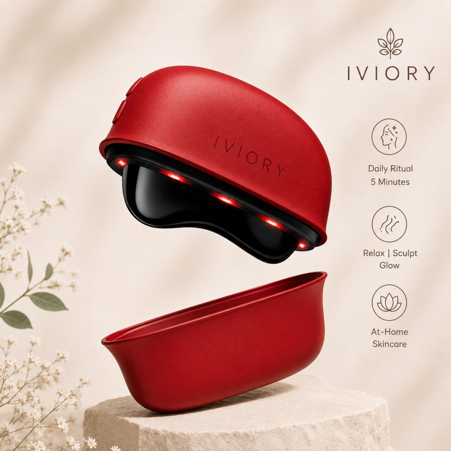 Iviory™ GlowSculpt Facial Wand