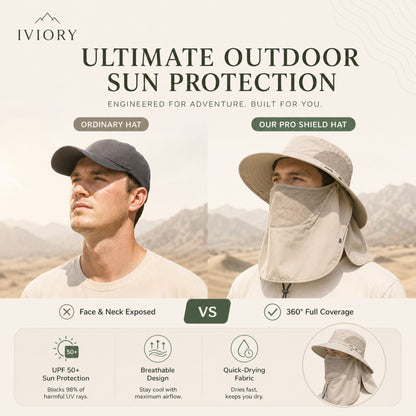 Iviory™ Ultimate 360° Safari Sun Hat