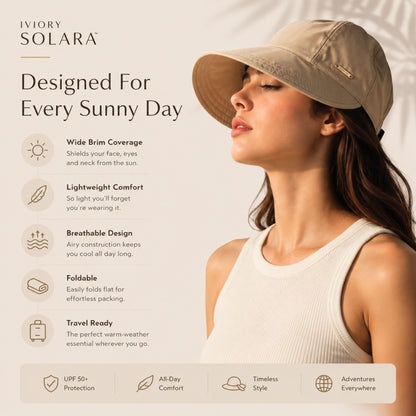 Iviory Solara™ | Elegant Sun Protection