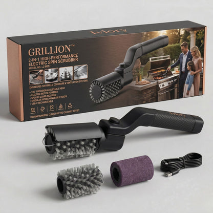 Iviory Motorized Grill Brush