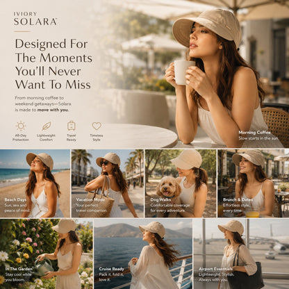 Iviory Solara™ | Elegant Sun Protection