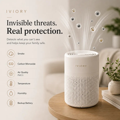 Iviory Air Purifier For Safety