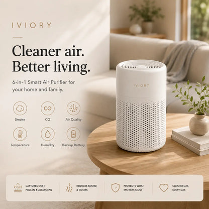 Iviory Air Purifier For Safety